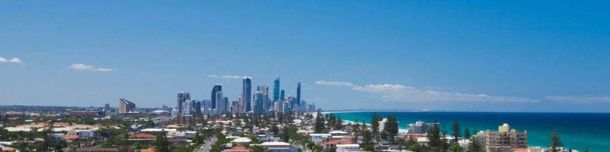 View of the Gold Coast, looking north.